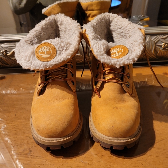 Timberland sherpa flip top boots - Picture 1 of 15